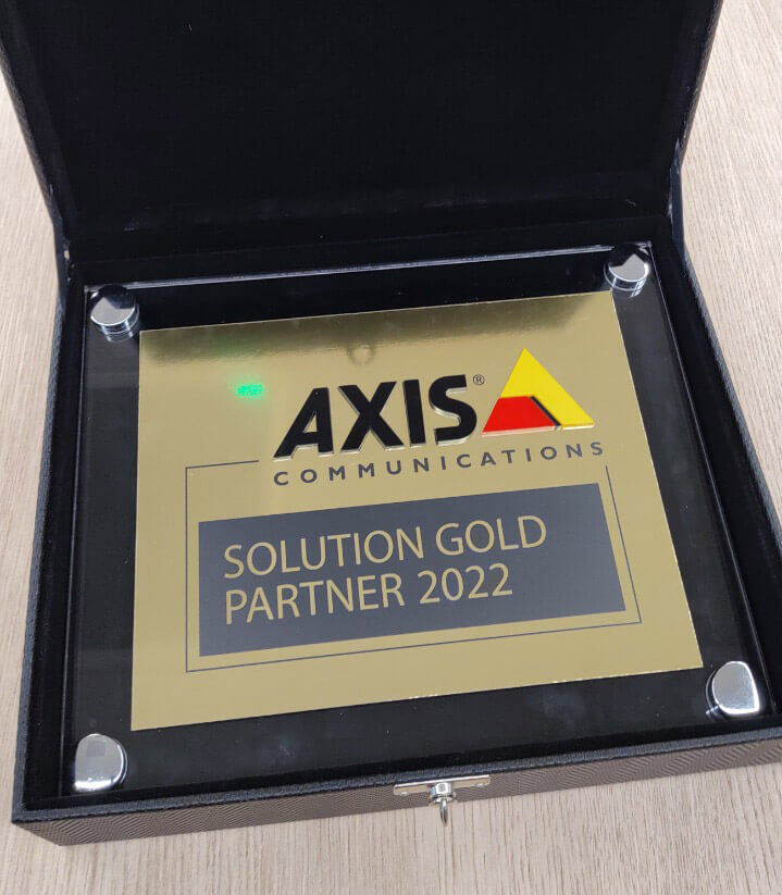 Prêmio Parceiro GOLD AXIS VS Tecnologia