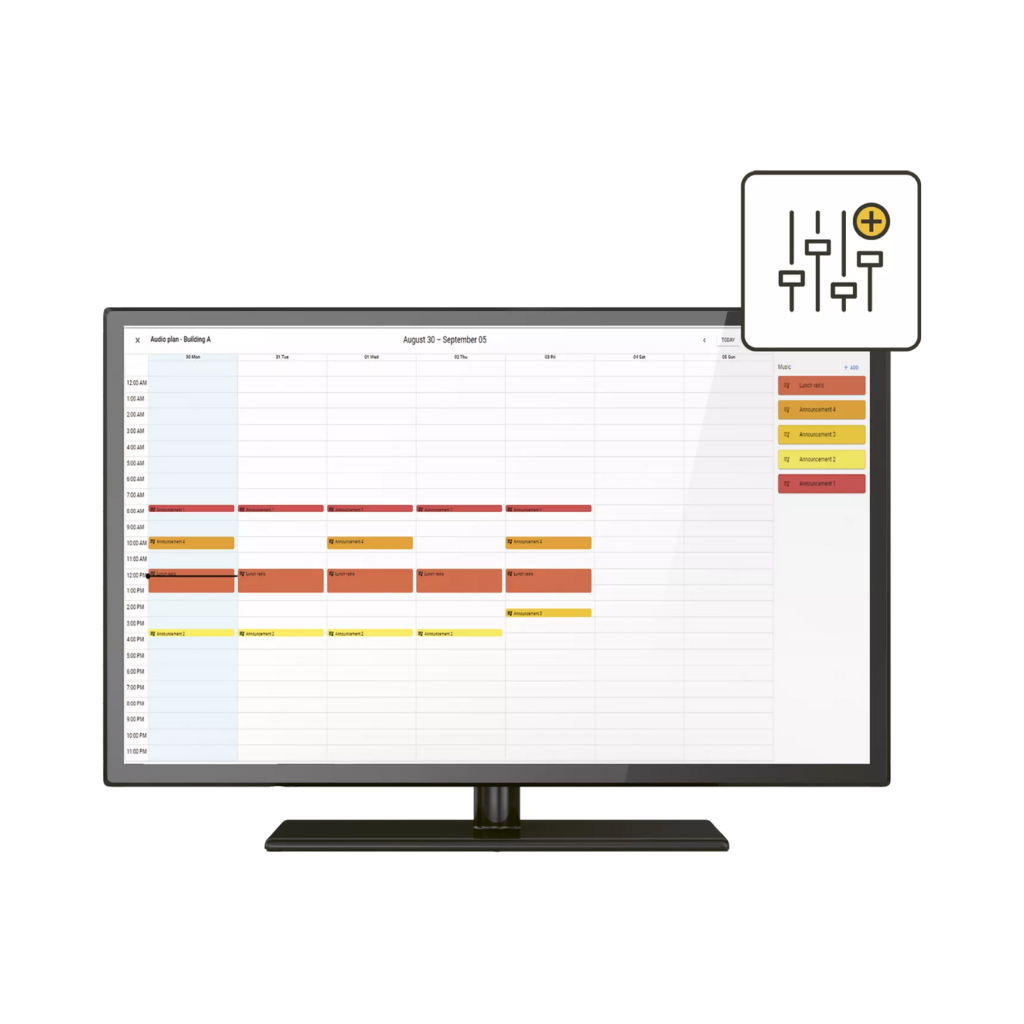 Gerenciador de Áudio AXIS Pro