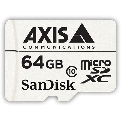 Cartão SD AXIS Surveillance 64 GB